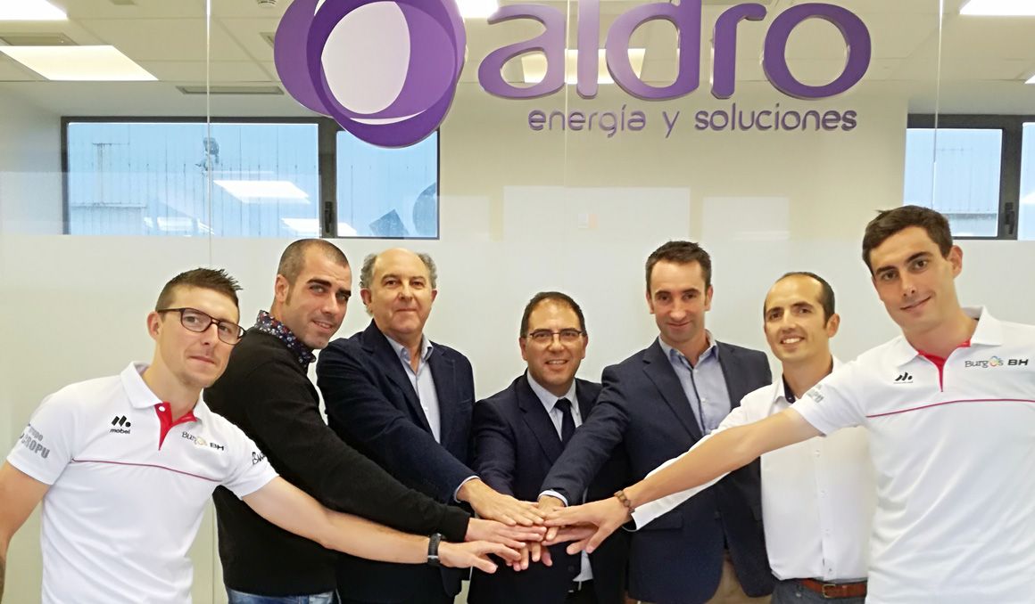Imagen del acuerdo entre Aldro Energía y Burgos-BH