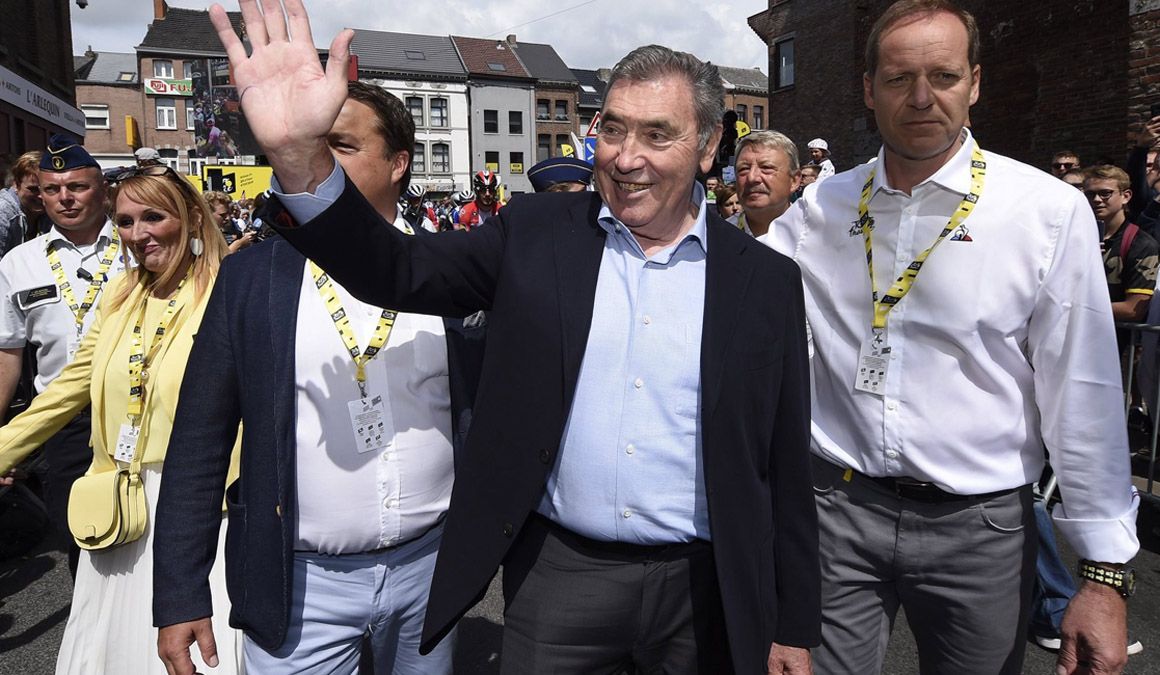 Eddy Merckx revela la gravedad del accidente que sufrió hace un mes
