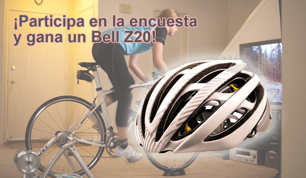 Cuéntanos cómo entrenas con el rodillo y gana un Bell Z20