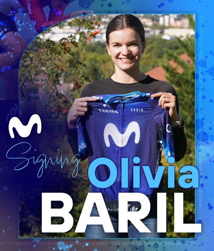 Olivia Baril Movistar Team