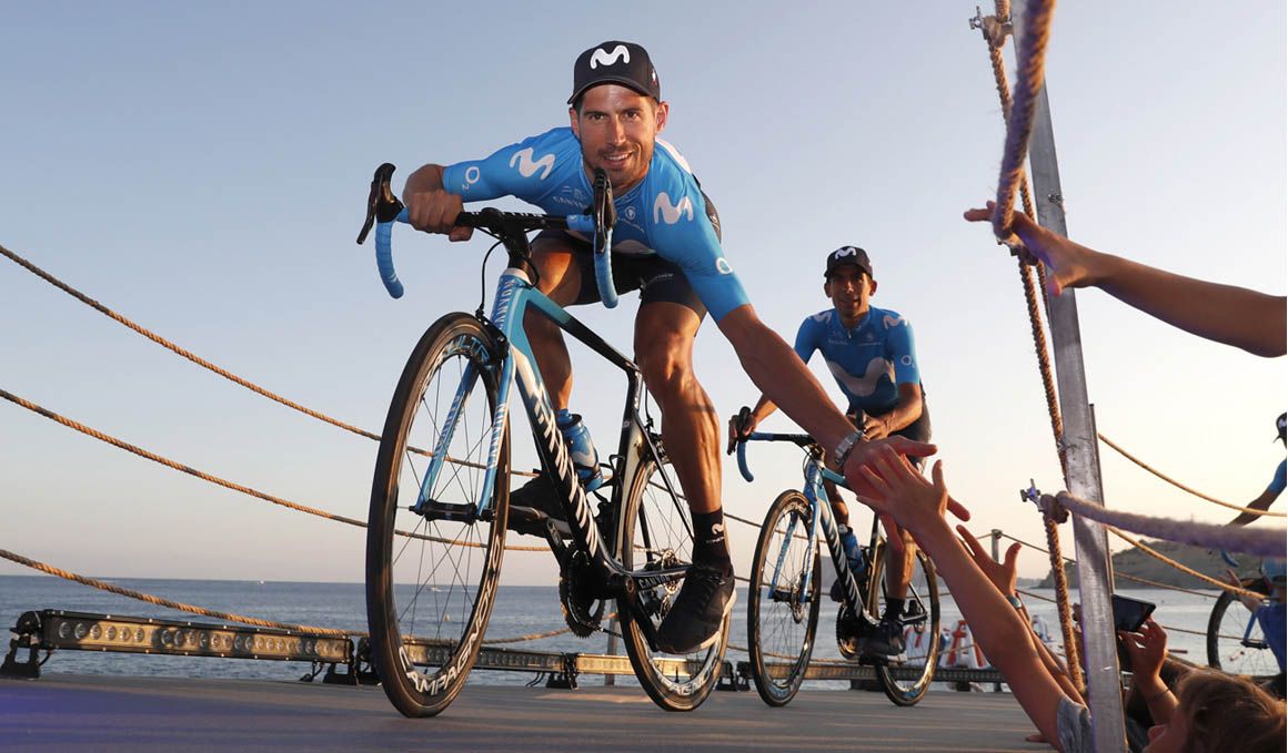 Imanol Erviti, el gregario modelo de Movistar