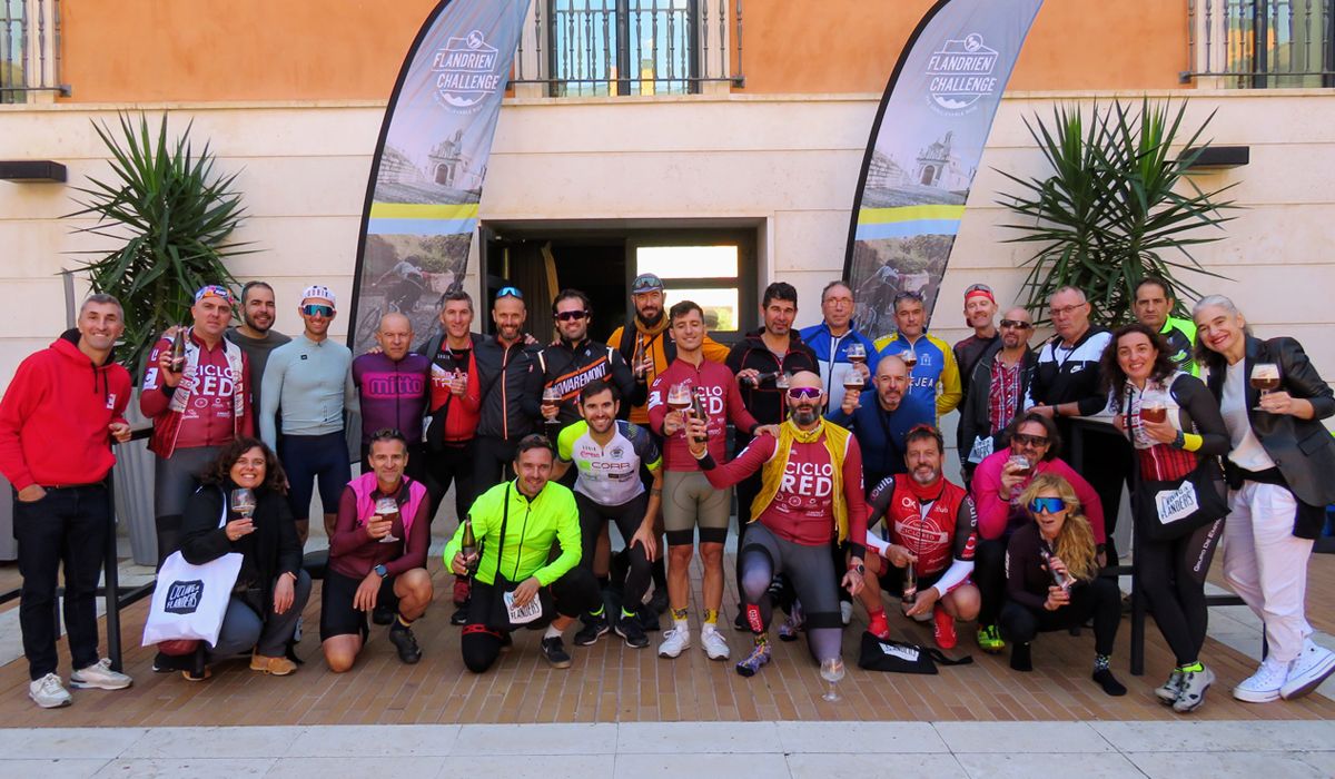 Foto de familia de los participantes en la Flanders Experience Aranjuez