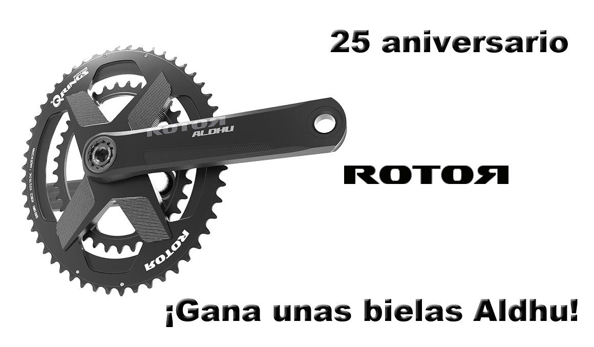 Gana unas bielas Aldhu para celebrar el 25º aniversario de Rotor