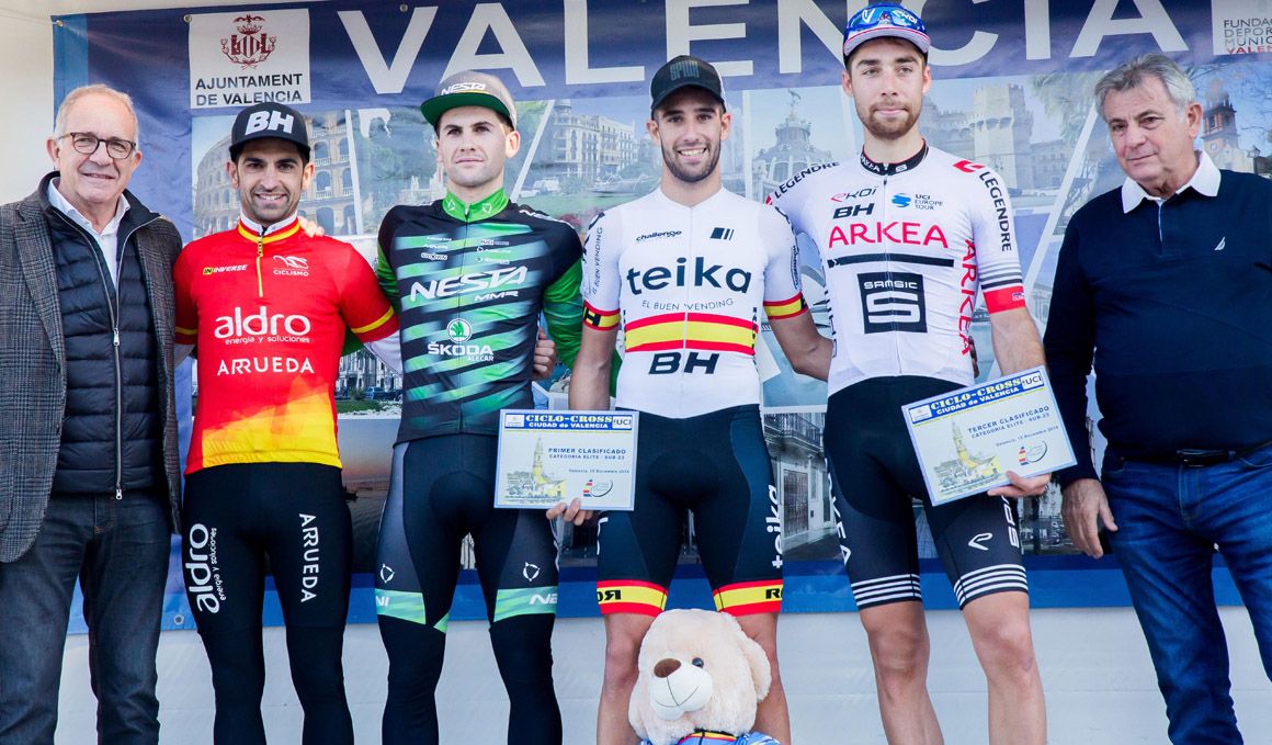 Aida Nuño e Ismael Esteban, campeones de la Copa de España de Ciclocross 2019