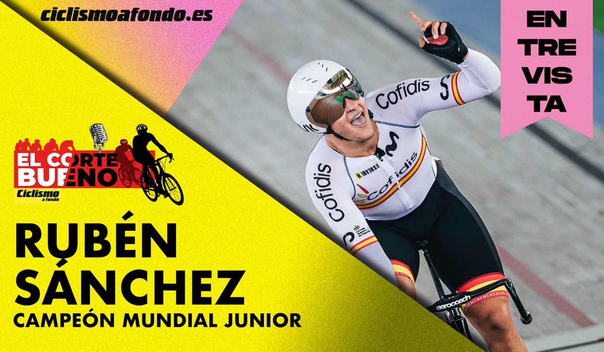 Rubén Sánchez, campeón del Mundo junior, nos acerca los secretos d ela pista en El corte Bueno 