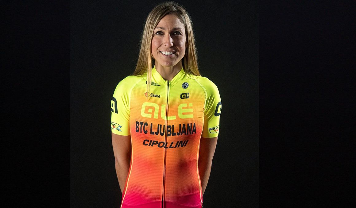 Mavi García ya luce los colores del Alé BTC Ljubljana