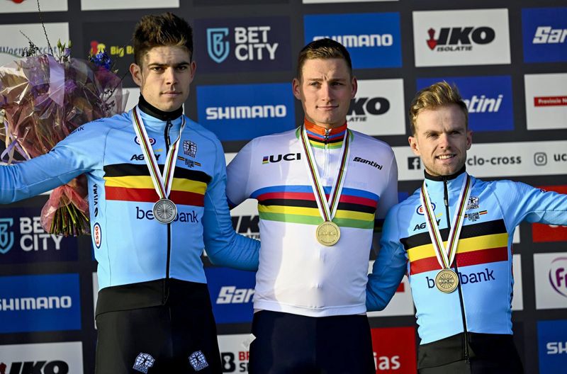 Podio Mundial de CX 2023 Podio Mundial de CX 2023