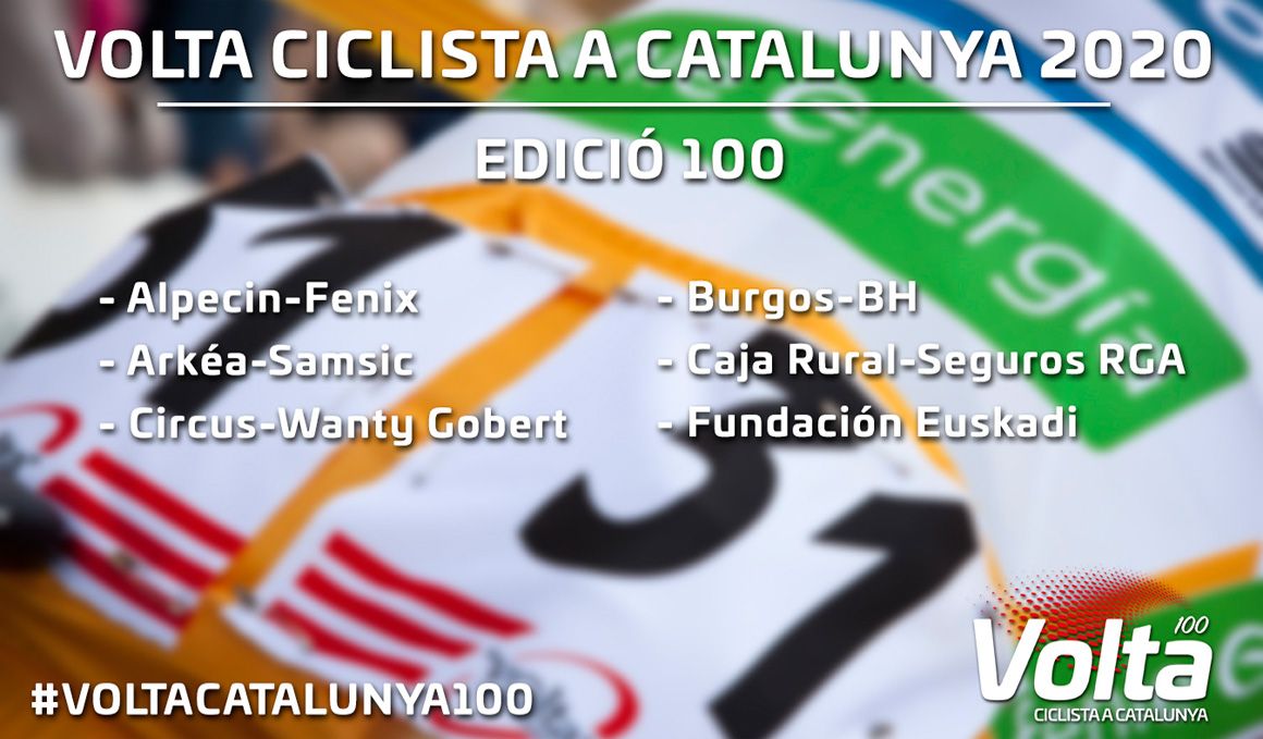 La Volta anuncia los seis equipos invitados para su 100ª edición