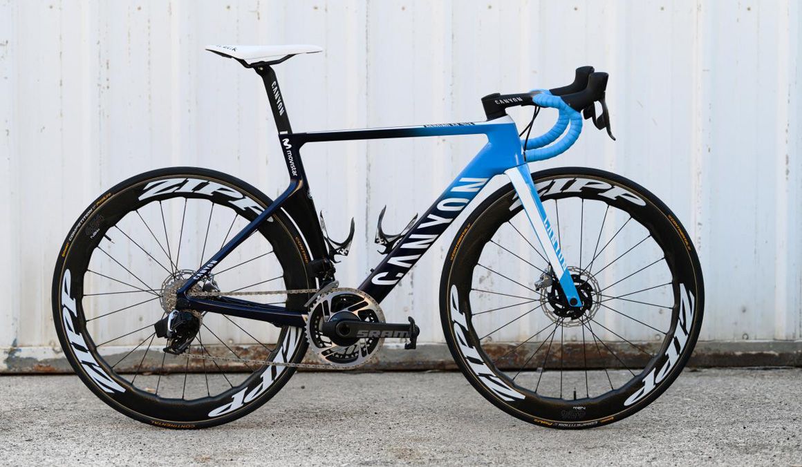 SRAM y Zipp, nuevos socios del Movistar Team