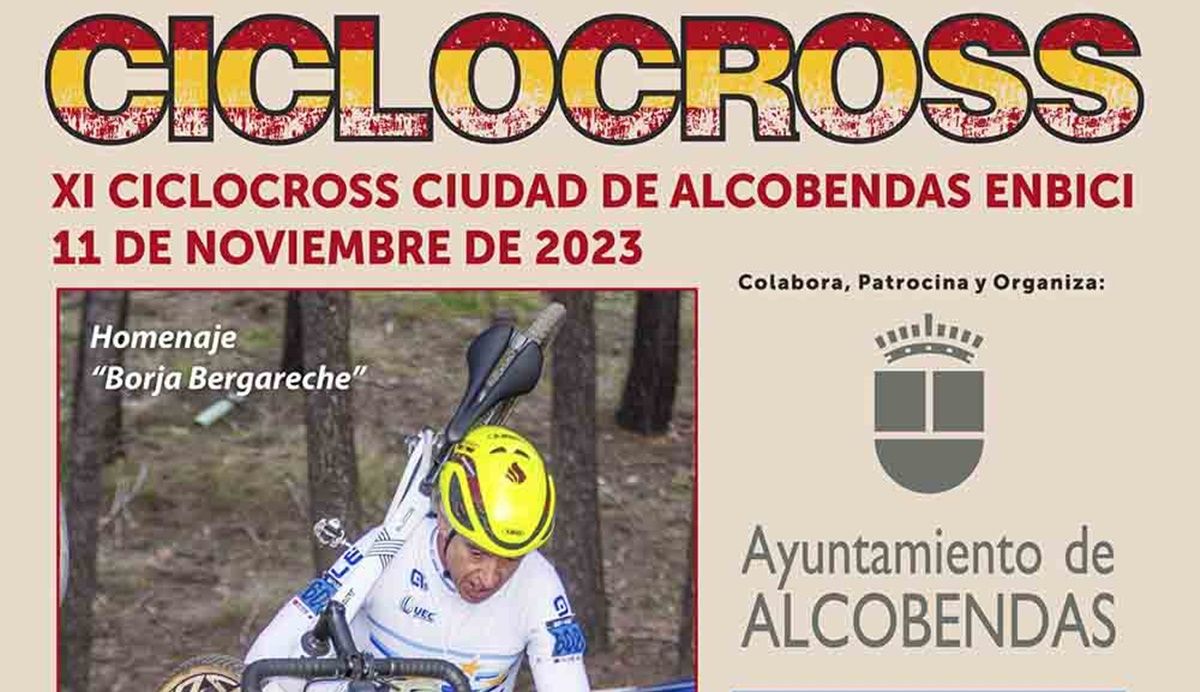 El 11 de noviembre, Alcobendas acogerá la sexta cita de la Copa de España de Ciclocross