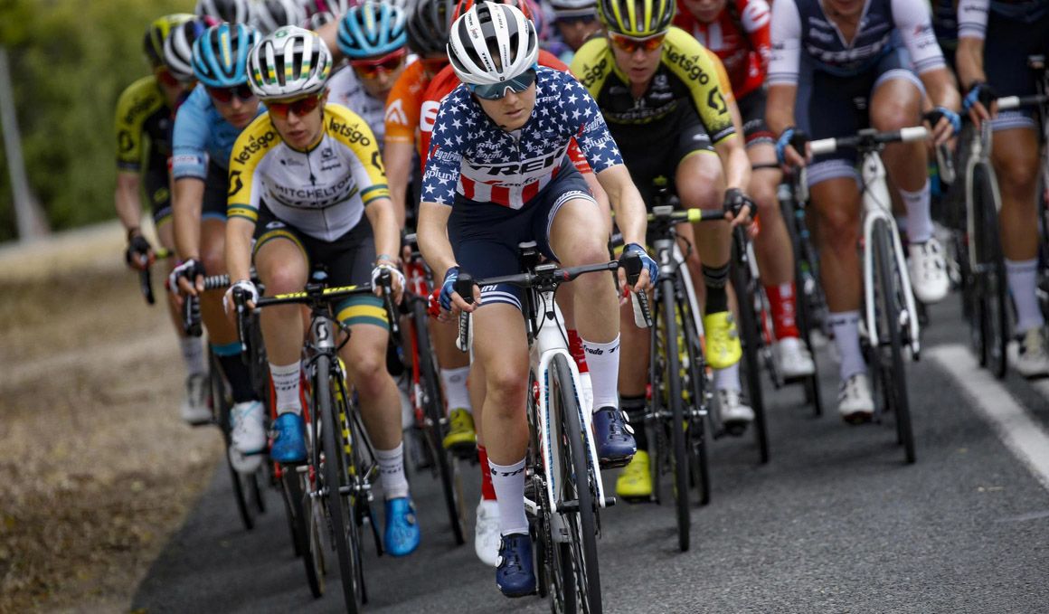 Women's Tour Down Under: Ruth Winder (Trek-Segafredo) se hace con la 3ª etapa y pasa a liderar la general