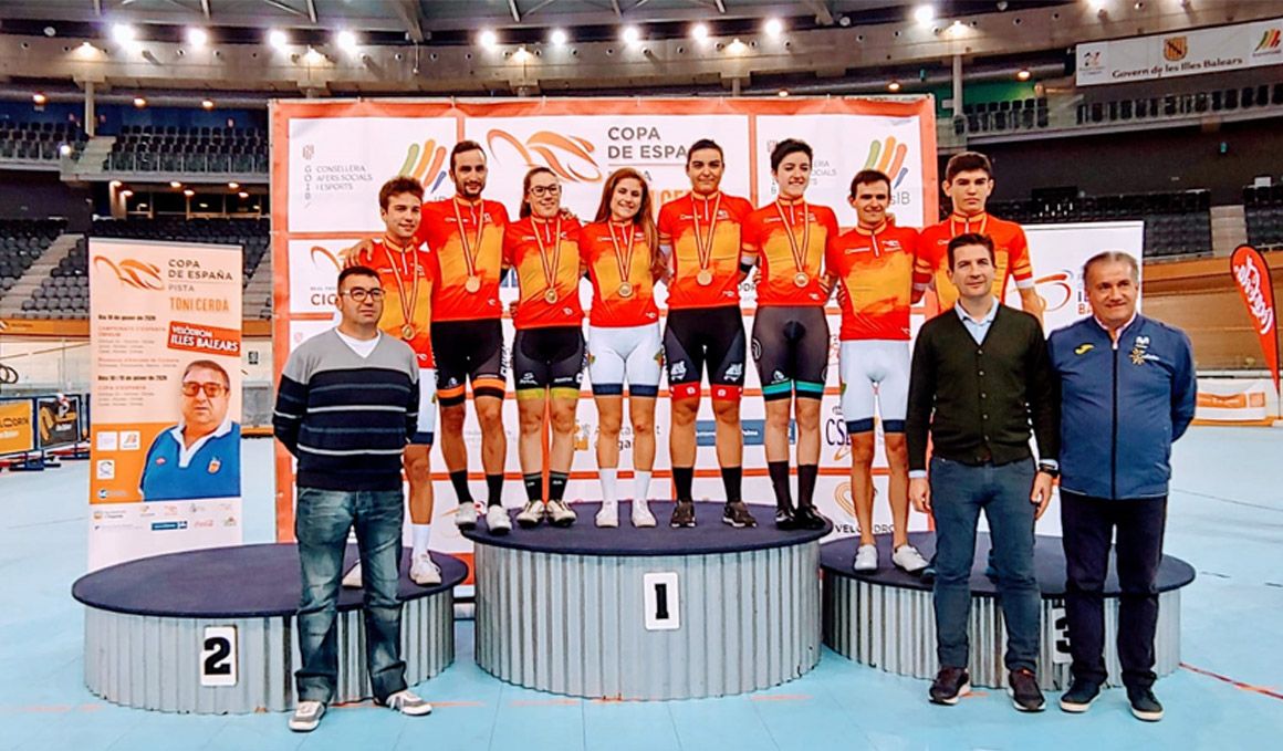 Juanjo Lobato y Ana Usabiaga, campeones de España de ómnium 2020