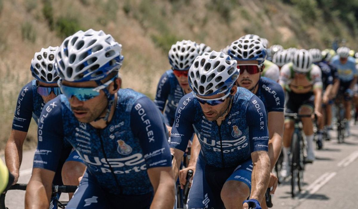 Ciclistas del desaparecido W52 Porto en una imagen de archivo