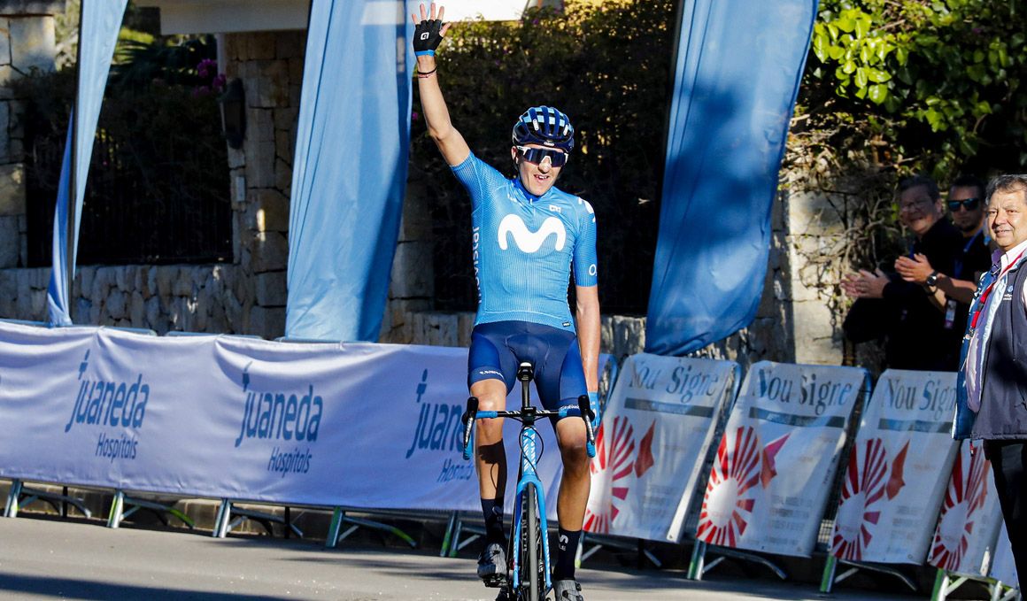 Marc Soler estrena el casillero de Movistar en Mallorca