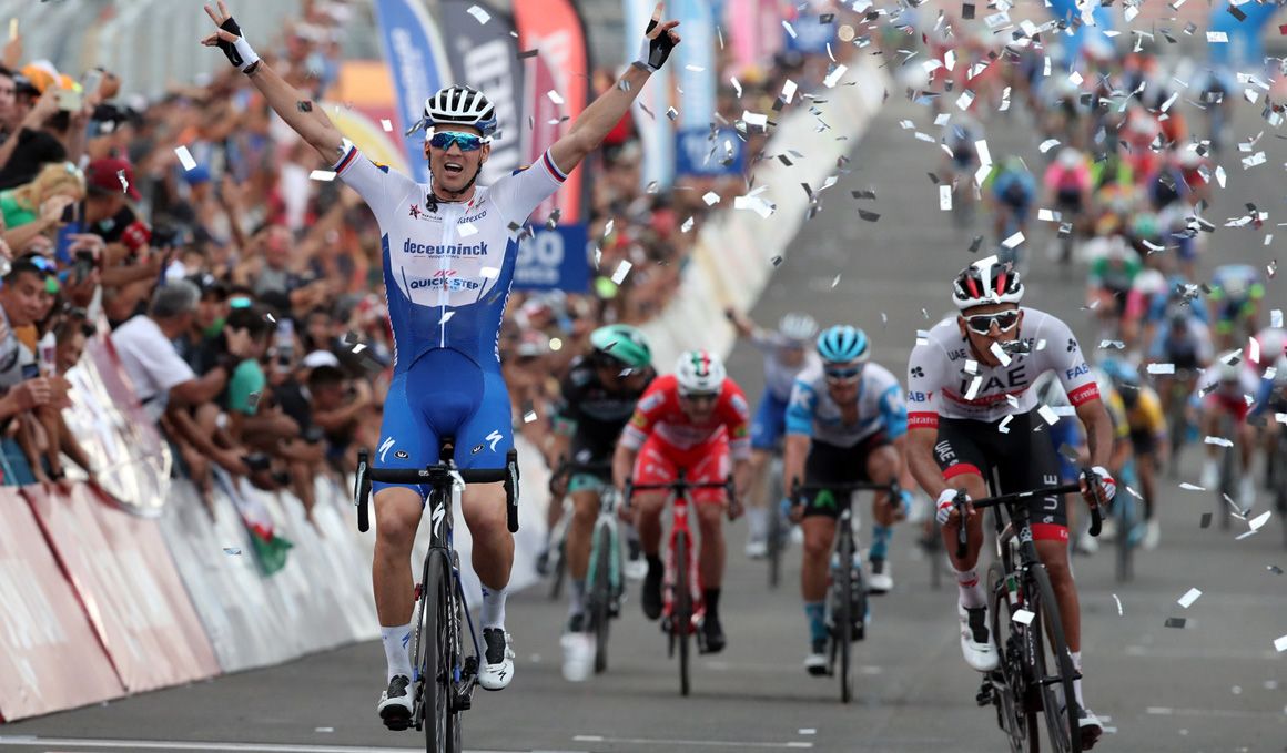 San Juan: Stybar (Deceuninck-Quick Step) sorprende a los sprinters en el autódromo El Villicum