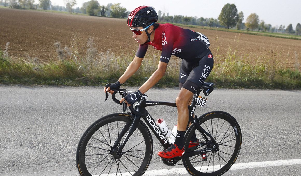 Iván Sosa, baja para el Tour Colombia tras fracturarse un dedo