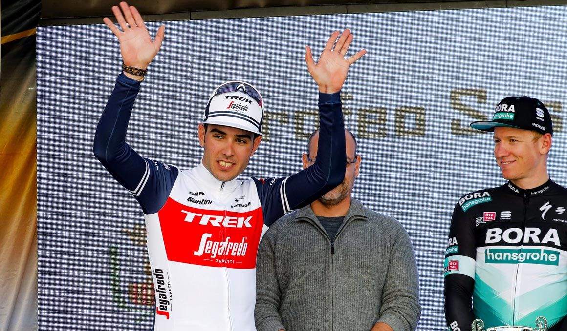 Moschetti, caída y lesión en Bessèges