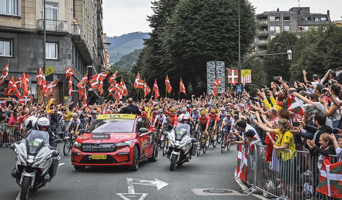 La salida del Tour en el País Vasco generó un impacto económico de 103,9 millones