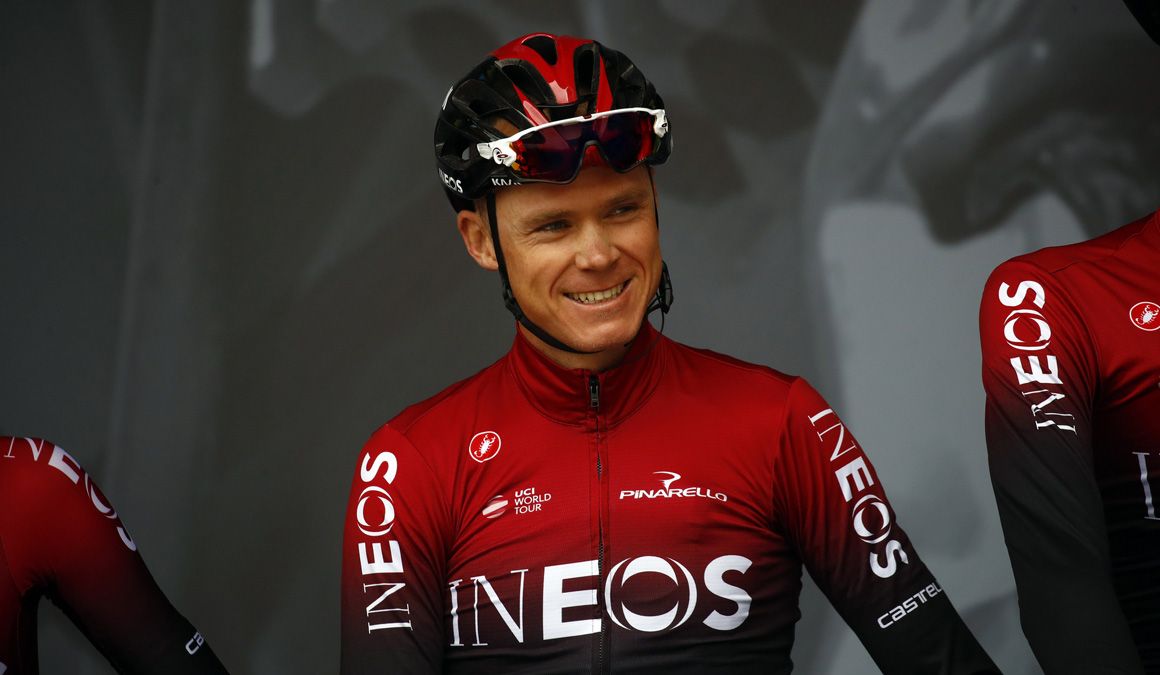 Froome vuelve a competir en el UAE Tour tras su grave accidente