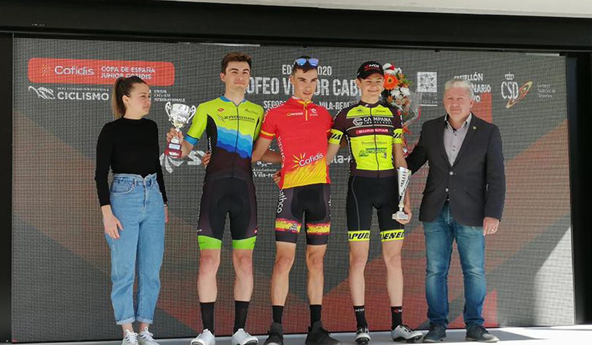 Nueva exhibición de Juan Ayuso en la Copa de España Junior Cofidis