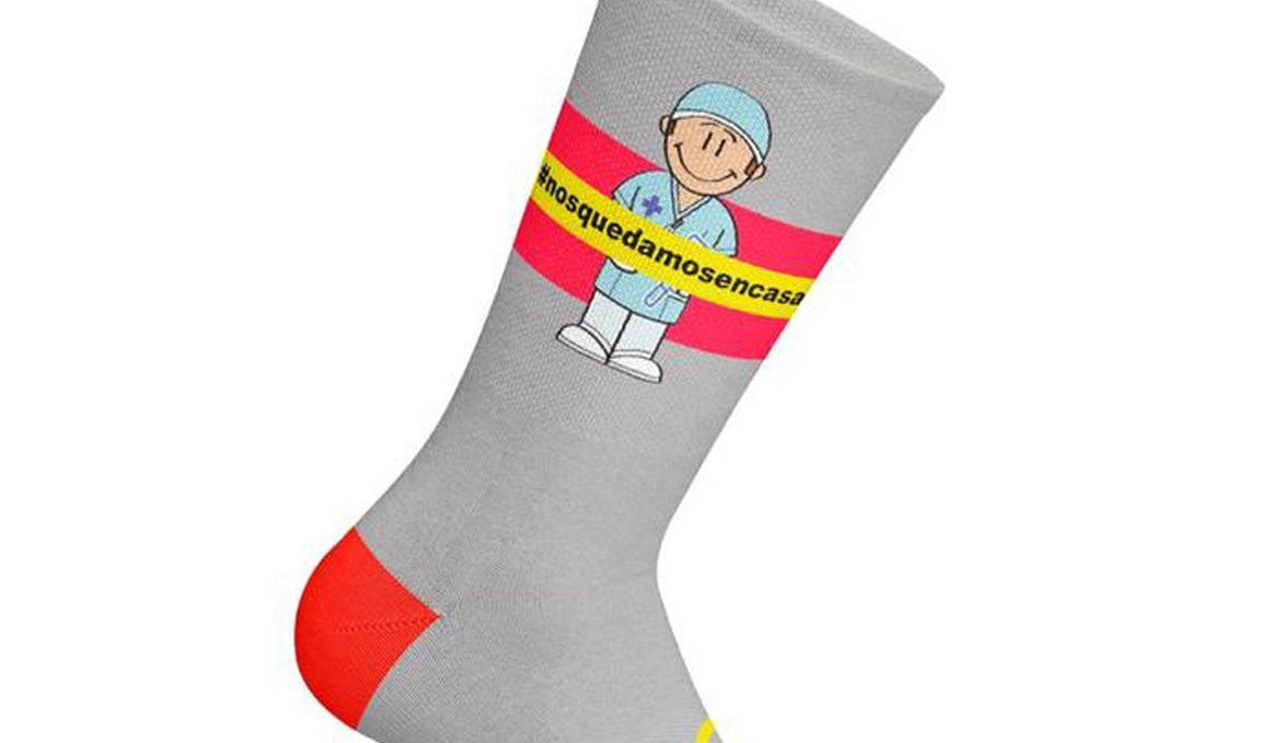 Sockla presenta sus calcetines solidarios #nosquedamosencasa
