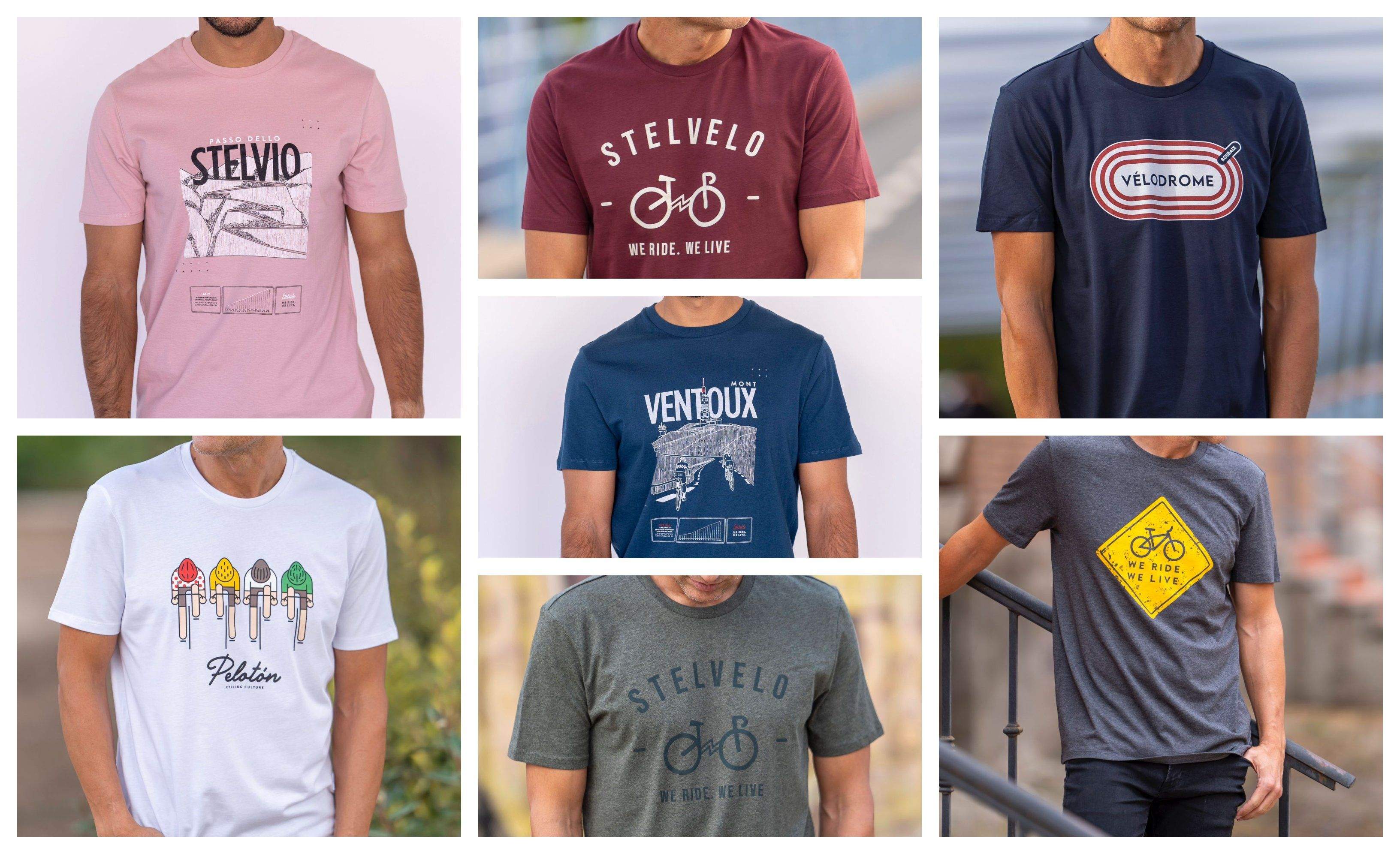 Las 7 camisetas más buscadas por los ciclistas