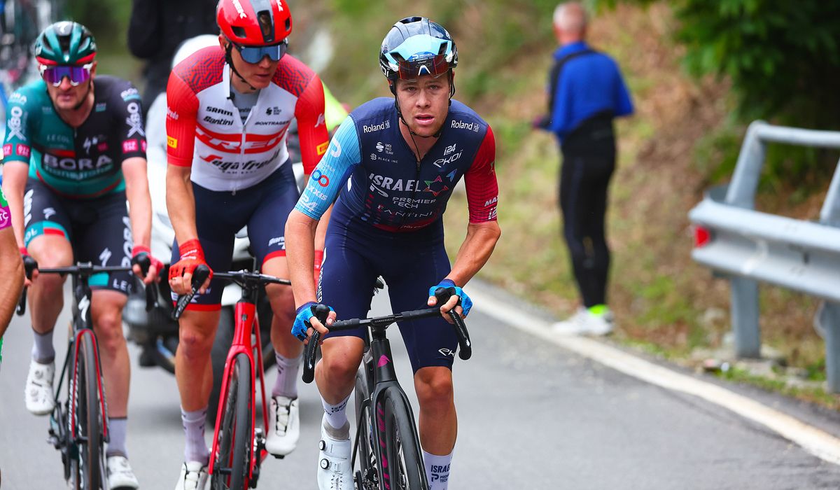 Sebastian Berwick en una imagen del pasado Giro de Italia