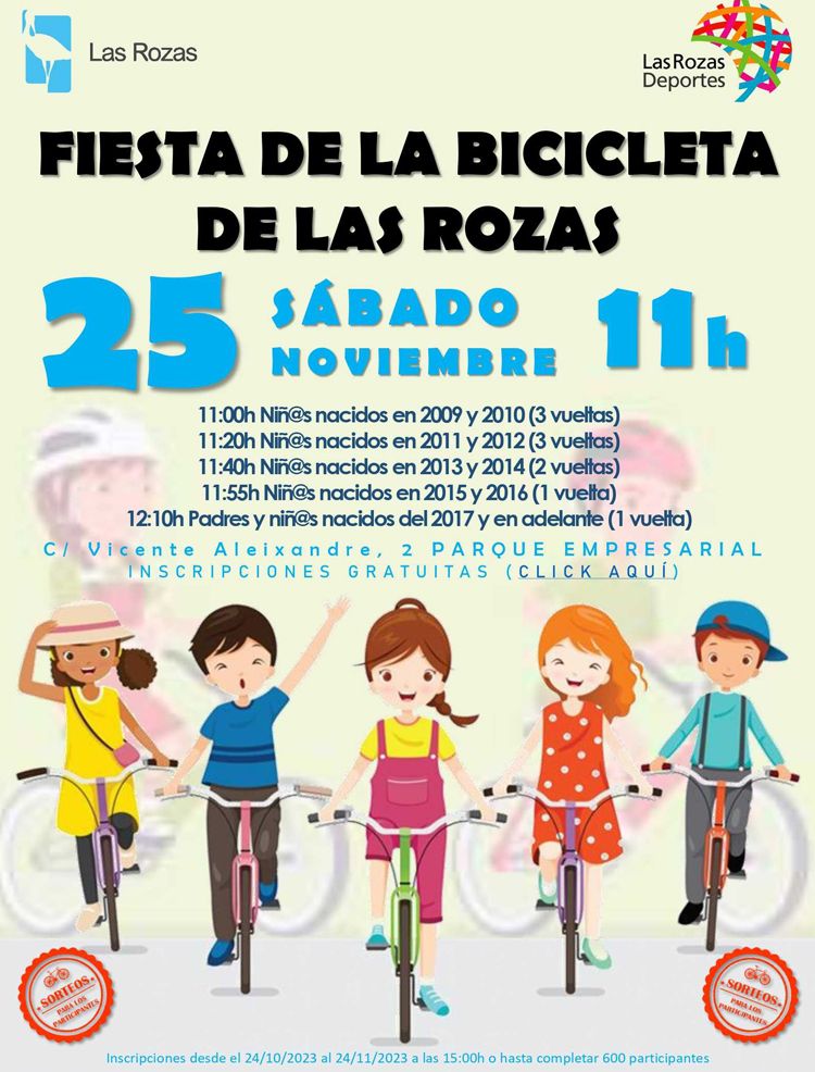 cartel Fiesta de la Bicicleta