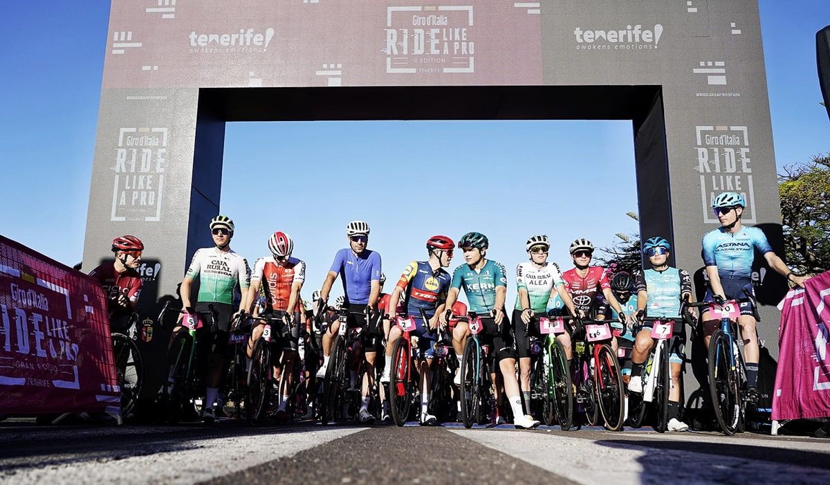Éxito en el Giro d’Italia Ride Like A Pro Spain 2023 de Tenerife