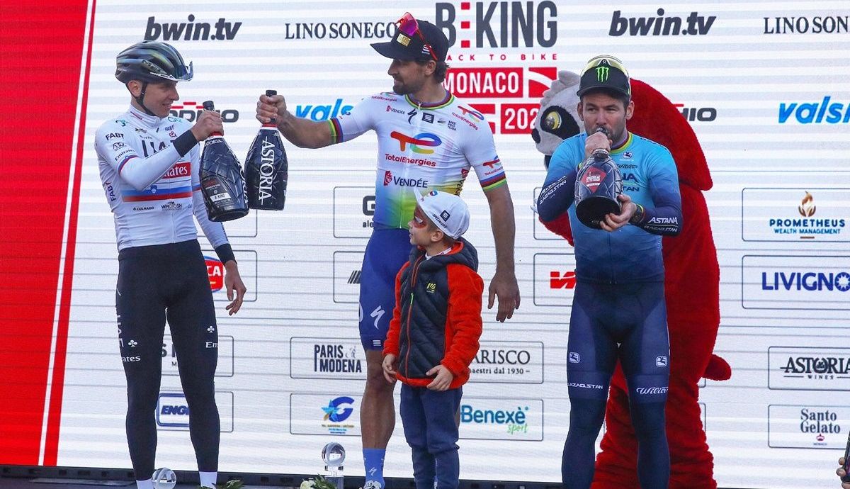 Podio de lujo el del Beking Critérium de Mónaco Podio de lujo el del Beking Critérium de Mónaco