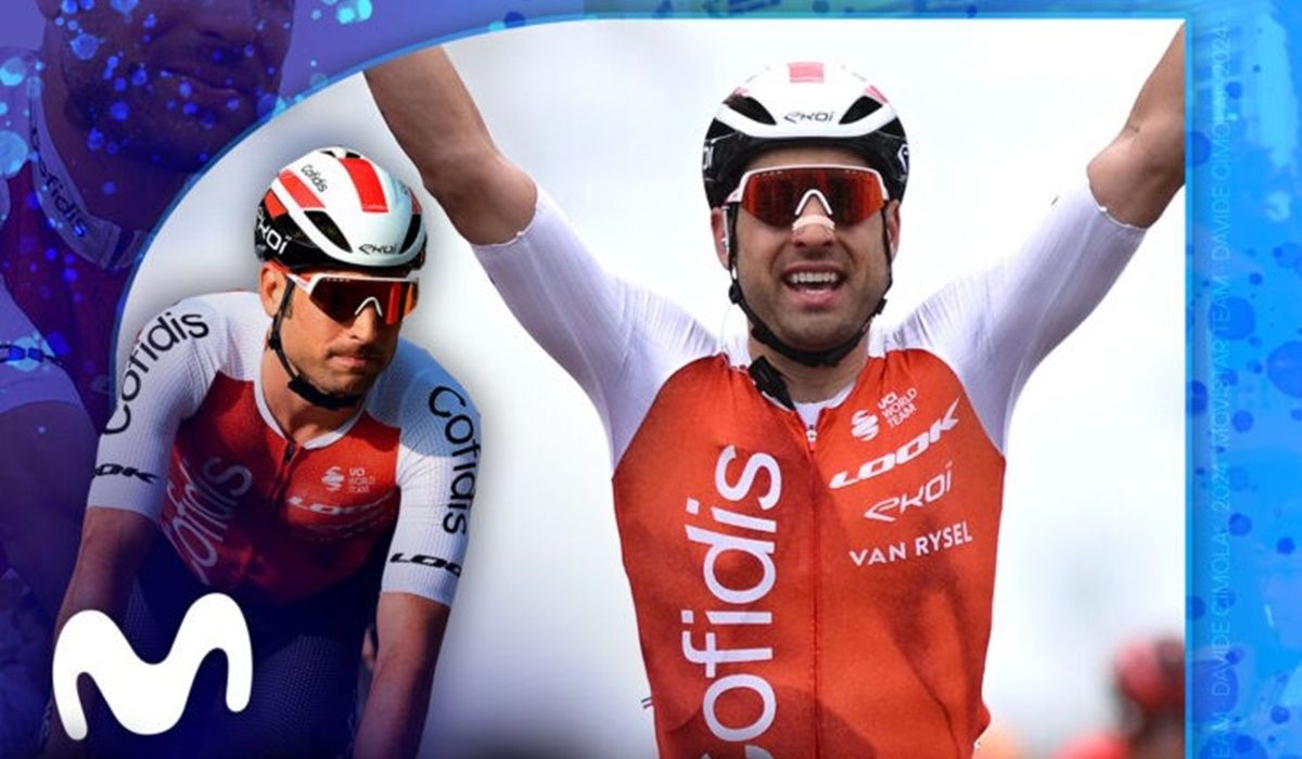 Davide Cimolai cambia Cofidis por Movistar en 2024