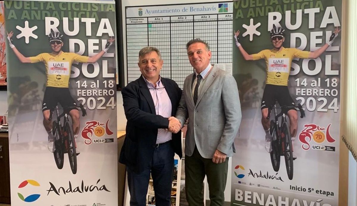 Presentación de la salida de la 5ª etapa de la Vuelta Ciclista a Andalucía   Ruta del Sol 2024