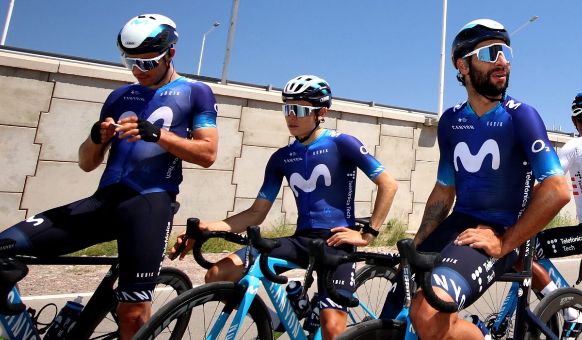 Albert Torres, Einer Rubio y Fernando Gaviria, en imagen de la pasada temporada