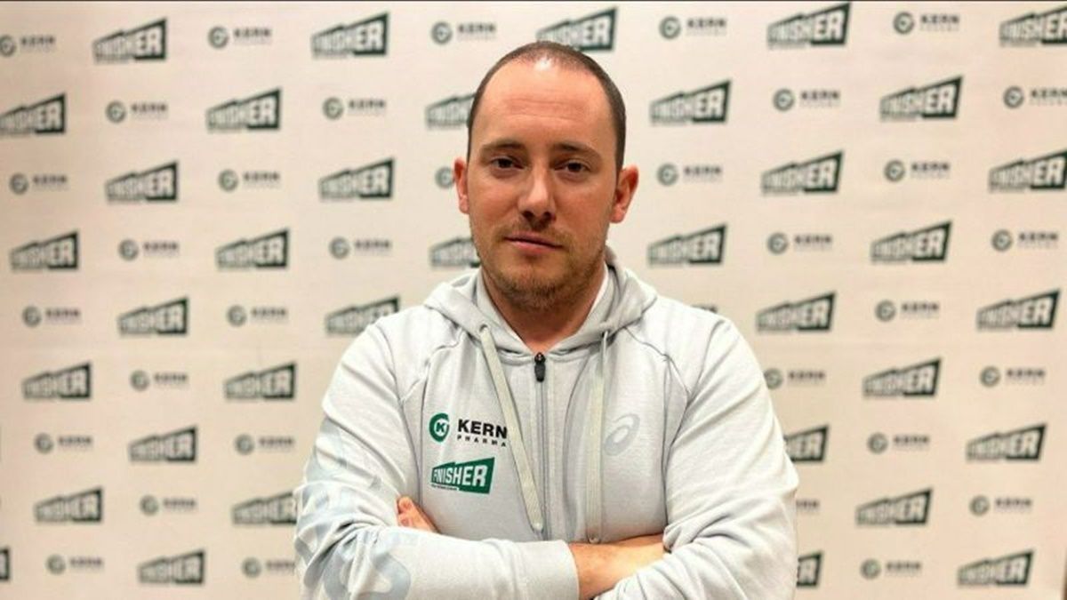 Ander Altuna, en la primera concentración del Equipo Finisher