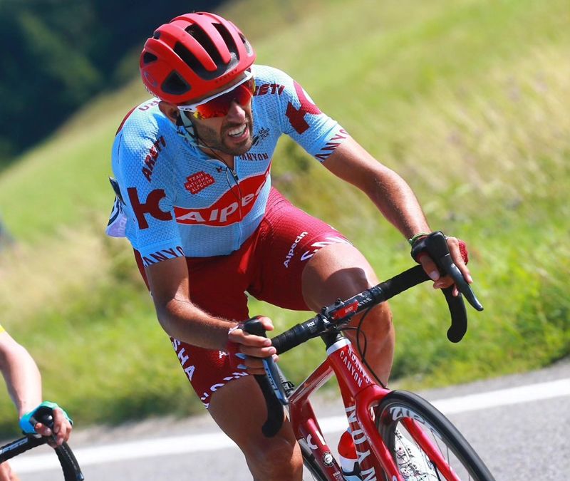 Dani Navarro con los colores del Katusha Dani Navarro con los colores del Katusha