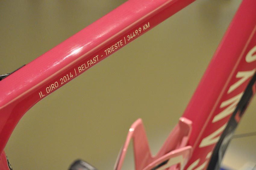 La bicicleta de Nairo Quintana - Giro de Italia 2014 - Canyon