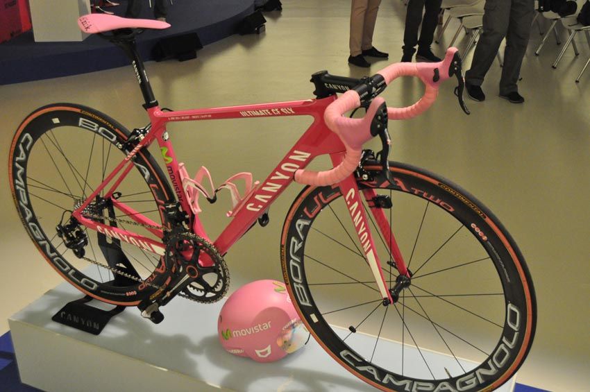 La bicicleta de Nairo Quintana - Giro de Italia 2014 - Canyon