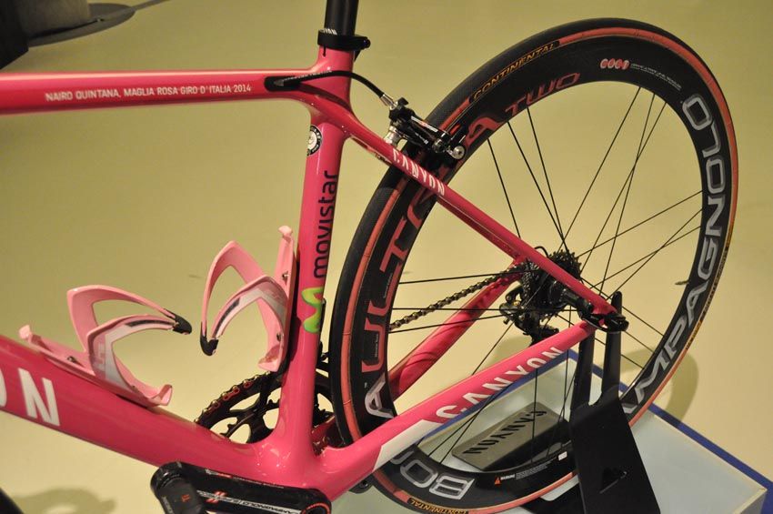 La bicicleta de Nairo Quintana - Giro de Italia 2014 - Canyon