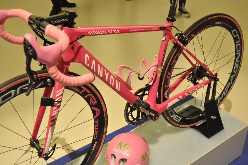 La bicicleta de Nairo Quintana - Giro de Italia 2014 - Canyon