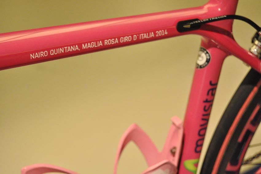 La bicicleta de Nairo Quintana - Giro de Italia 2014 - Canyon