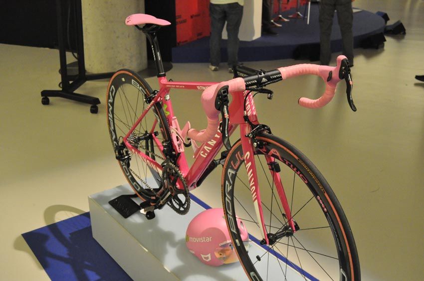 La bicicleta de Nairo Quintana - Giro de Italia 2014 - Canyon