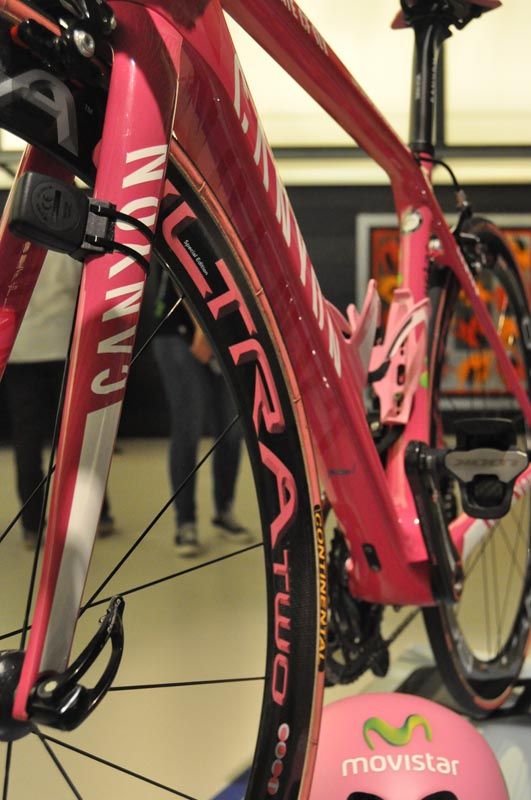 La bicicleta de Nairo Quintana - Giro de Italia 2014 - Canyon