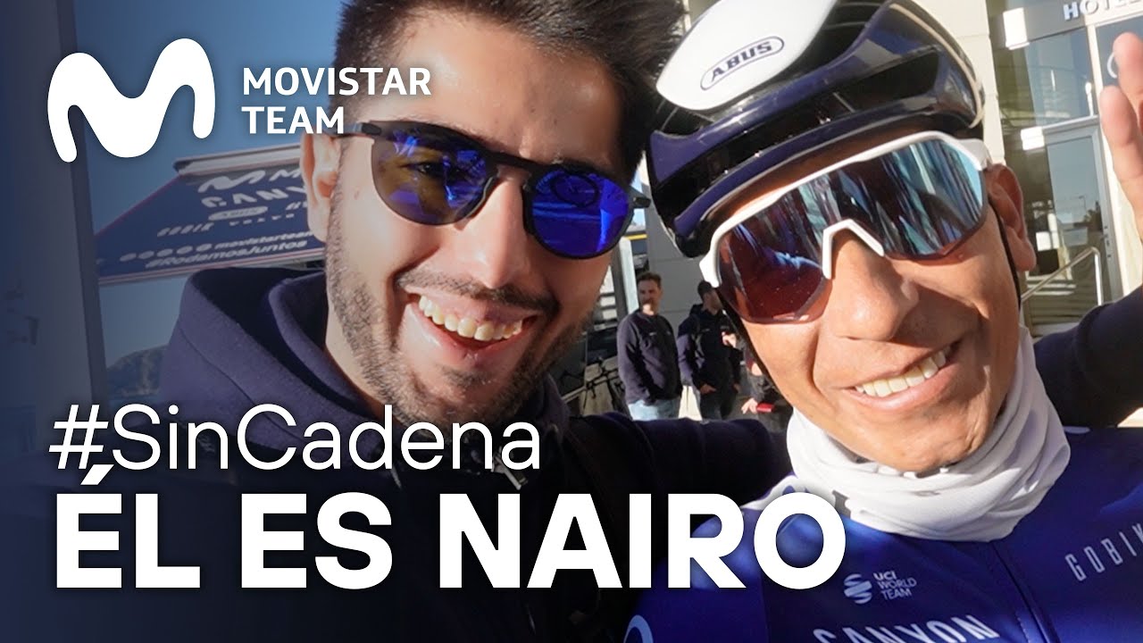  Así han sido los primeros entrenos de Nairo Quintana... de regreso al Movistar.