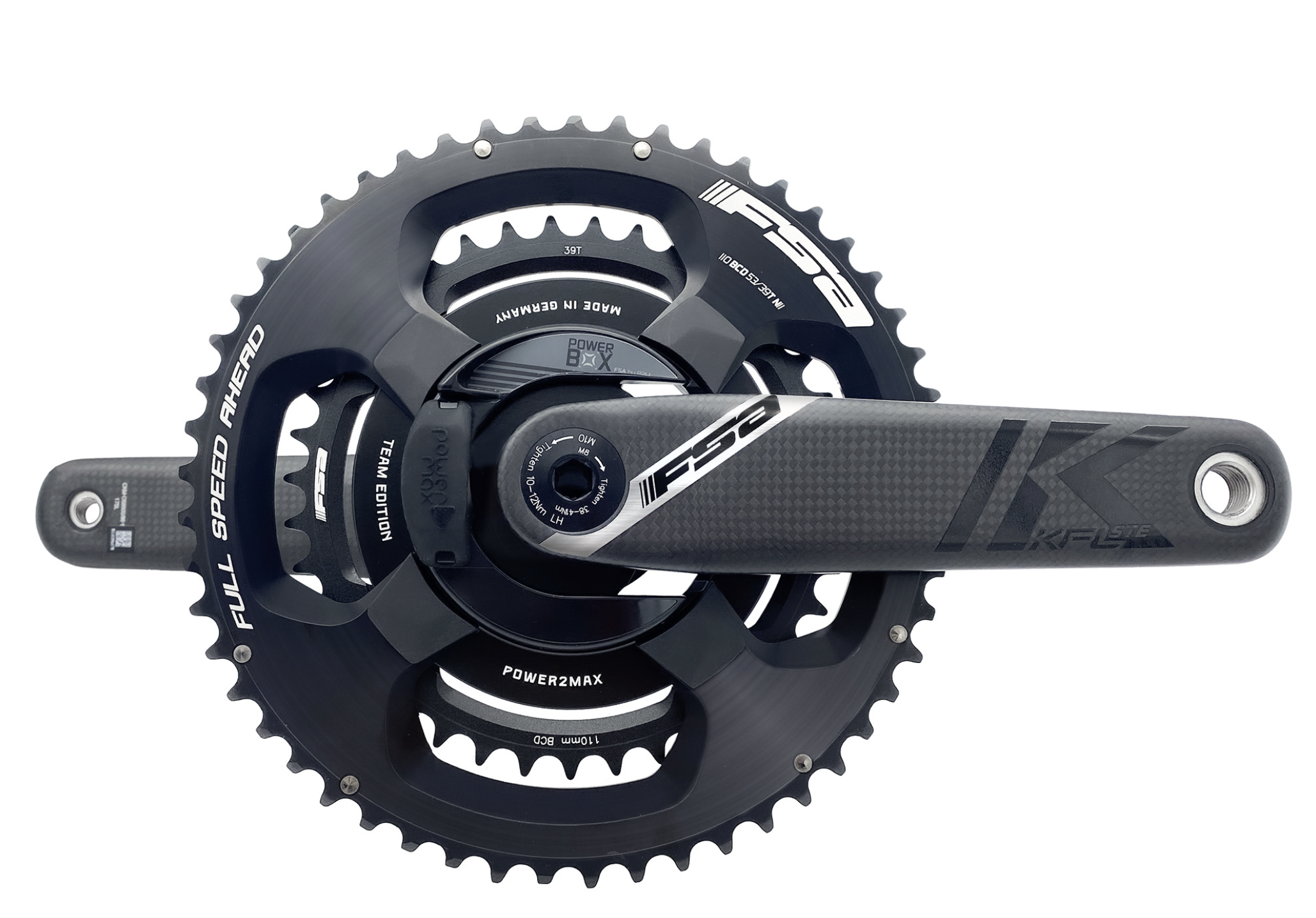 Las bielas con medidor de potencia más ligeras y rígidas del mercado.