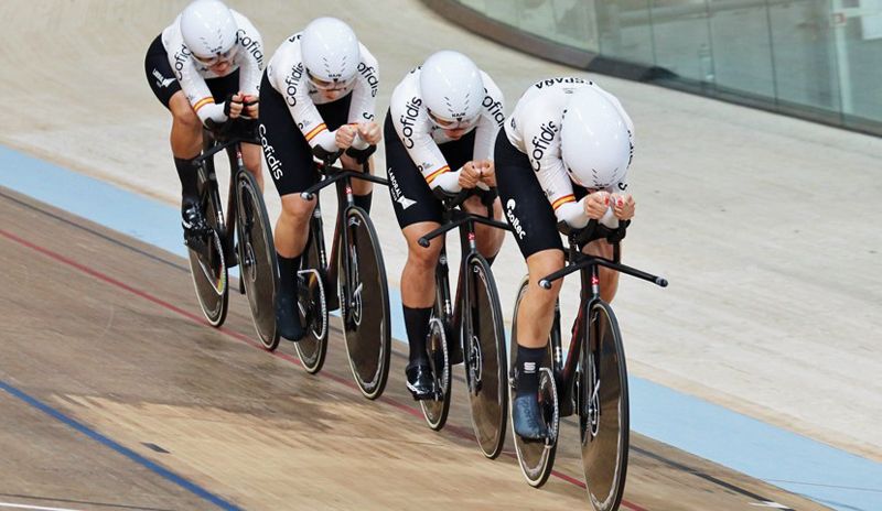 Seleccion española pista