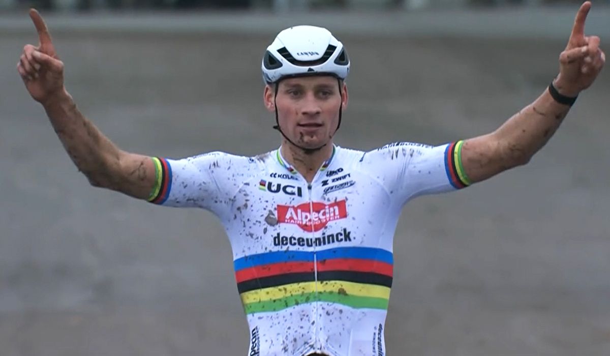 Nueva victoria en solitario para Mathieu van der Poel, esta vez en el X2O de Koksijde