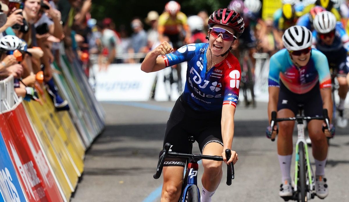 Cecilie Uttrup Ludwig (FDJ Suez) conquistó la segunda etapa del Down Under