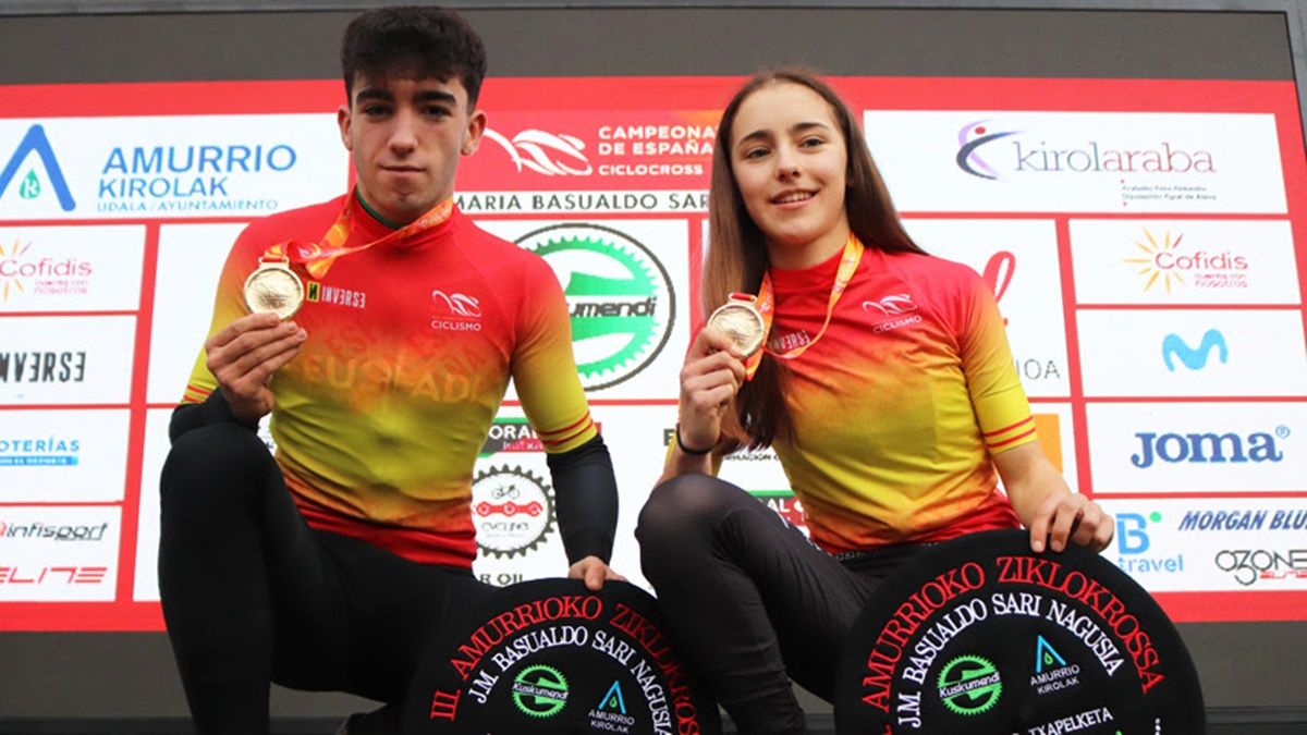 Muñoz, Noval y Castro brillan en la segunda jornada del Campeonato de España de Ciclocross