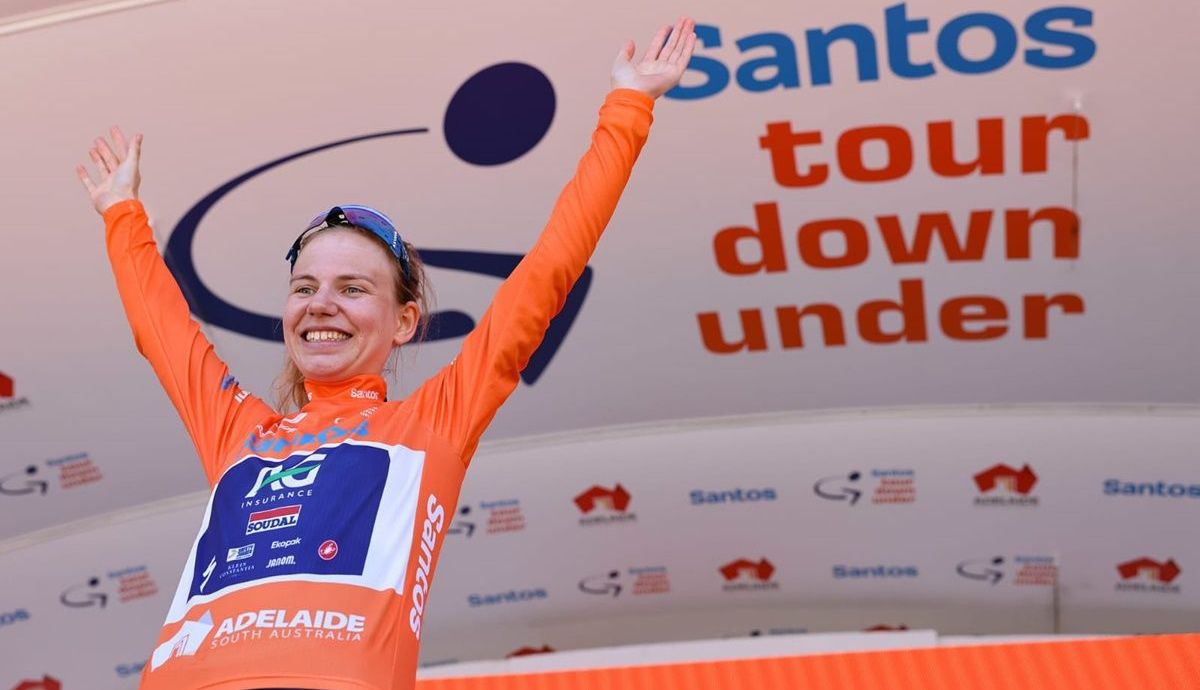 El Tour Down Under 2023 ya tiene vencedora, Sarah Gigante (AG Insurance Soudal)