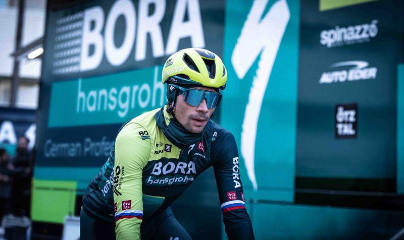 Primoz Roglic, gran estrella del BORA hansgrohe 2024 Primoz Roglic, gran estrella del BORA hansgrohe 2024